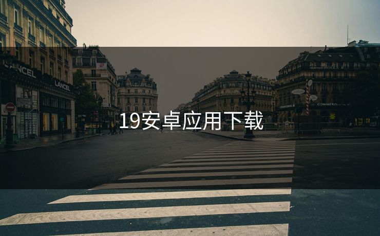 19安卓应用下载
